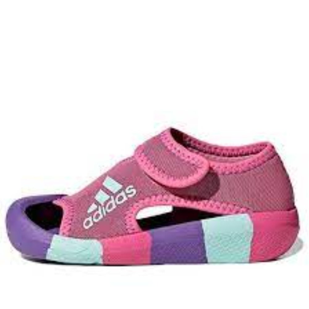 Adidas Toddler Girls Pink/Purple/Mint Altaventure Water Shoes - Picture 4 of 5